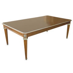 Large Neoclassical Louis XVI Style Dining Table 5