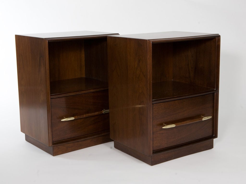 Pair of Robsjohn-Gibbings Nightstands
