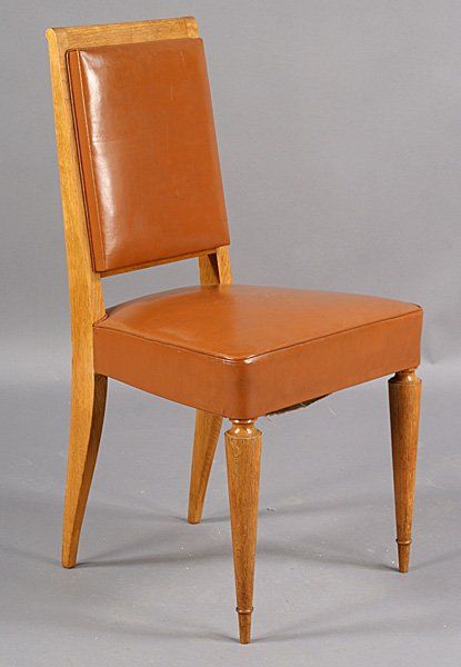 French Deco Dining Chairs For Sale