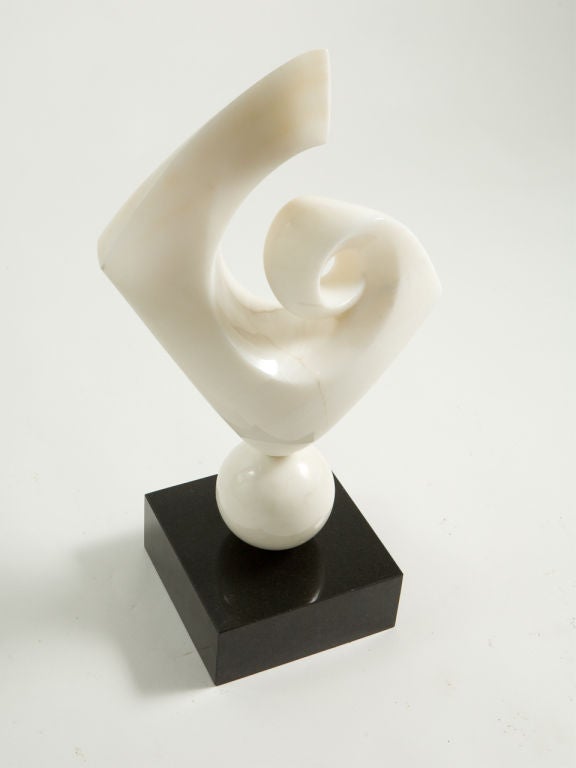 Thea Tewi Marble Sculpture For Sale 1