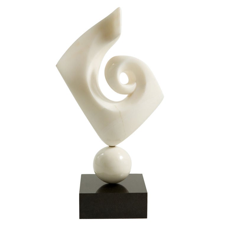 Thea Tewi Marble Sculpture For Sale