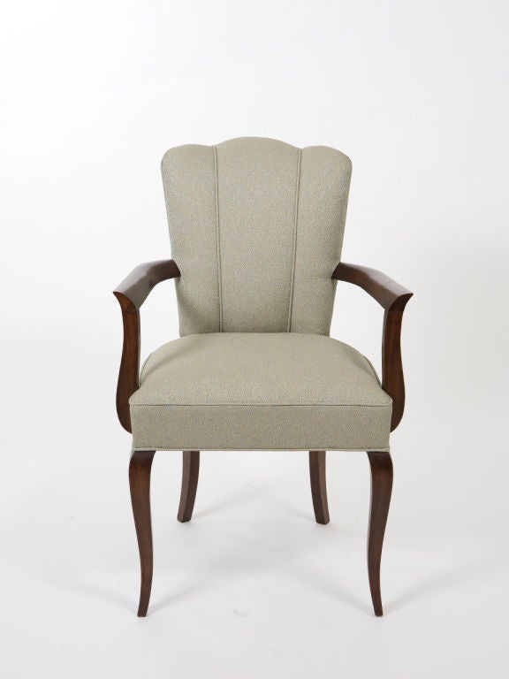 Pair of French Art Deco Armchairs In Good Condition In New York, NY