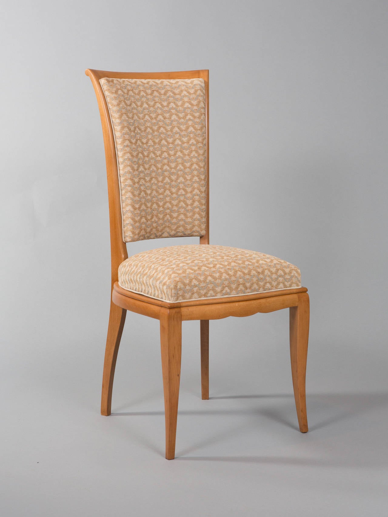 Art Deco Set of Six Deco Dining Chairs For Sale