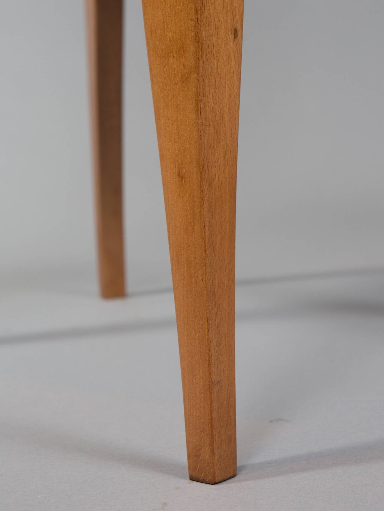 Set di sei sedie da pranzo Deco in vendita 3