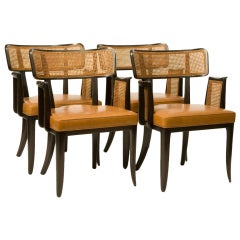 Set of Four Harvey Probber Armchairs