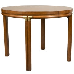 Mid-Century Round Ash Dining Table