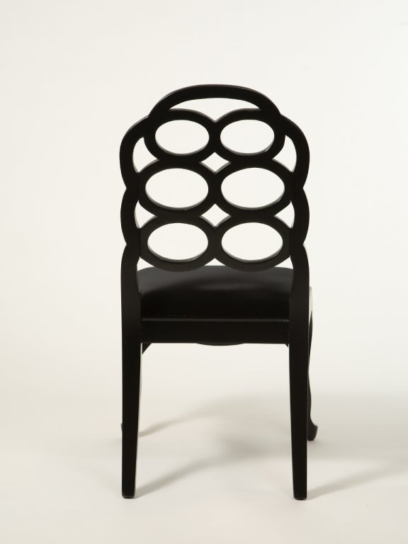 American Four Frances Elkins Style Loop Chairs