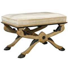 Neoclassical Painted Stool