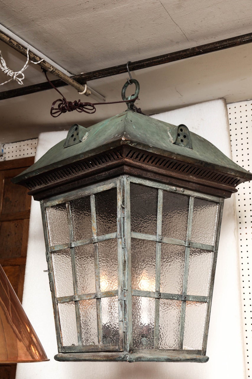 Large Copper Bridge Lantern