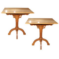 Pair of Side Tables attributed to Gillows of Lancaster