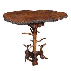 Rustic Lodge Table