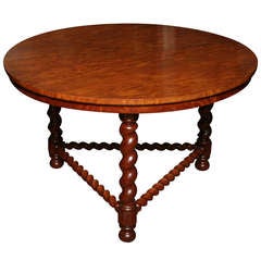 Satinwood Center Table