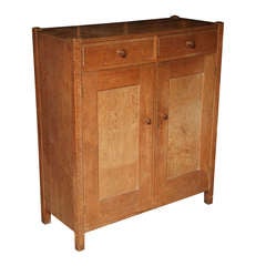 Vintage "Heal & Son" Oak Cabinet