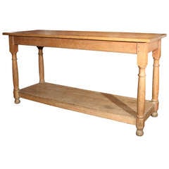 19th c. Country Oak Server