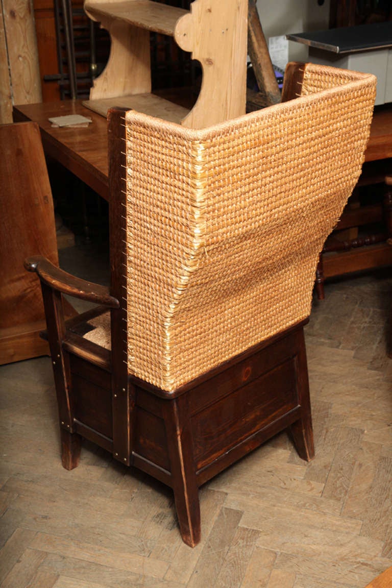 Contemporary Orkney Chair with Drawer