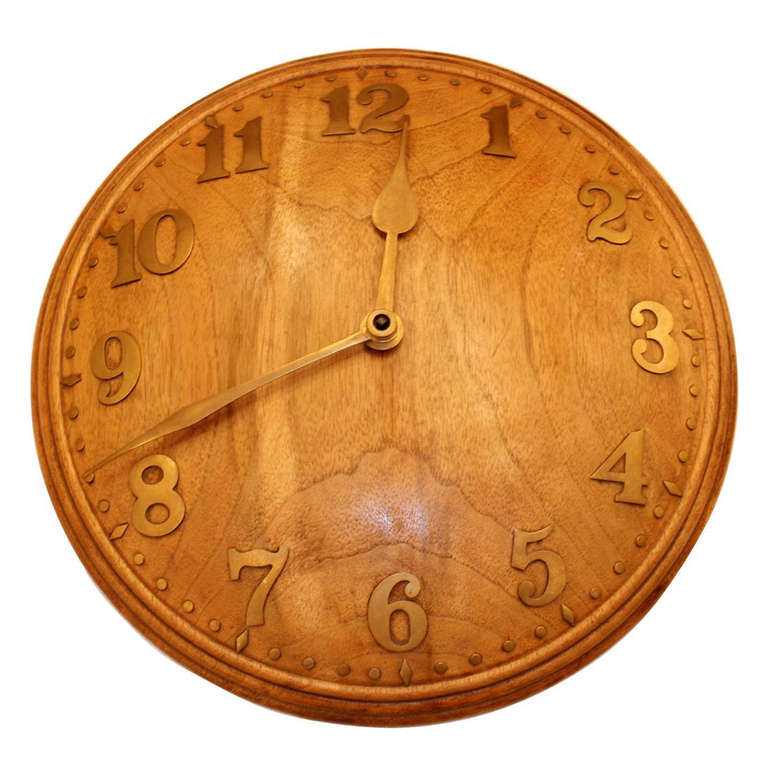 Heal's Arts and Crafts Wall Clock at 1stDibs
