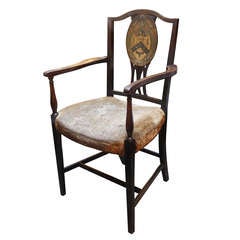 18th Century Masonic Chair