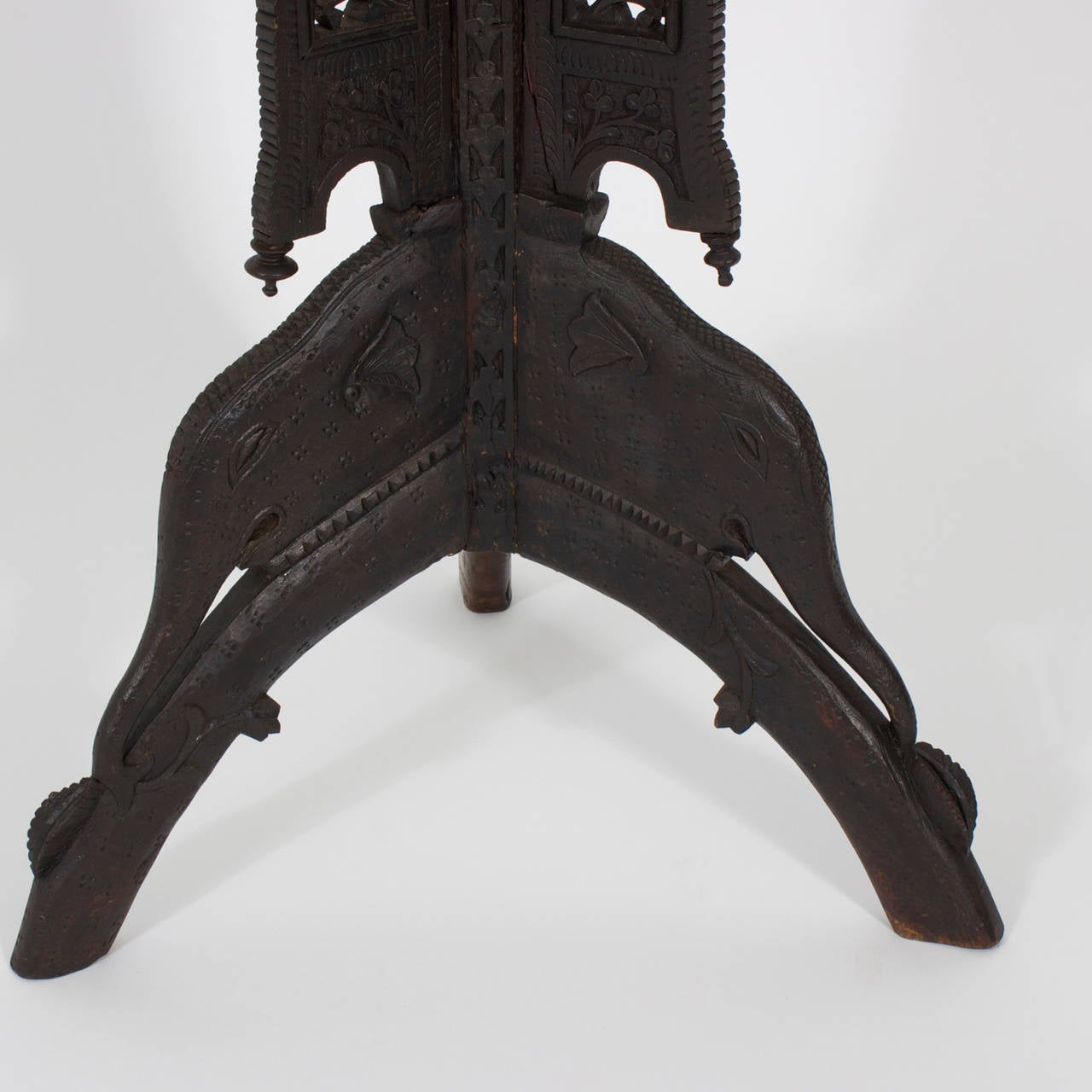 Anglo Indian Pedestal or Plant Stand 3