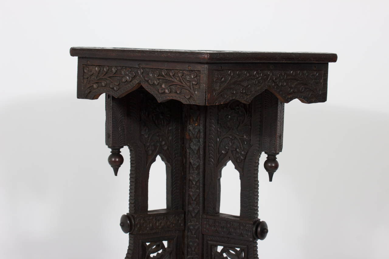 Anglo Indian Pedestal or Plant Stand 1