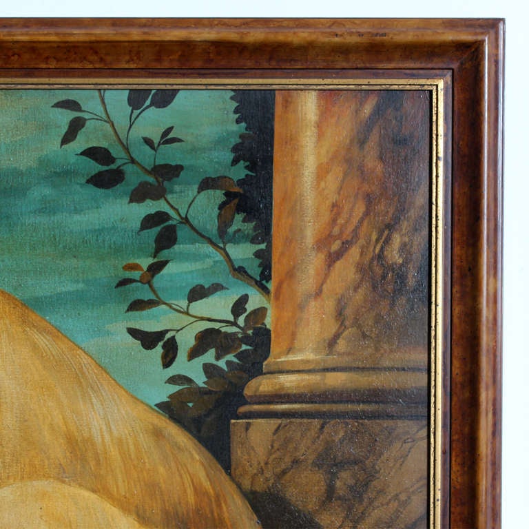 Paire de peintures de singes à l'huile sur toile par William Skilling 4