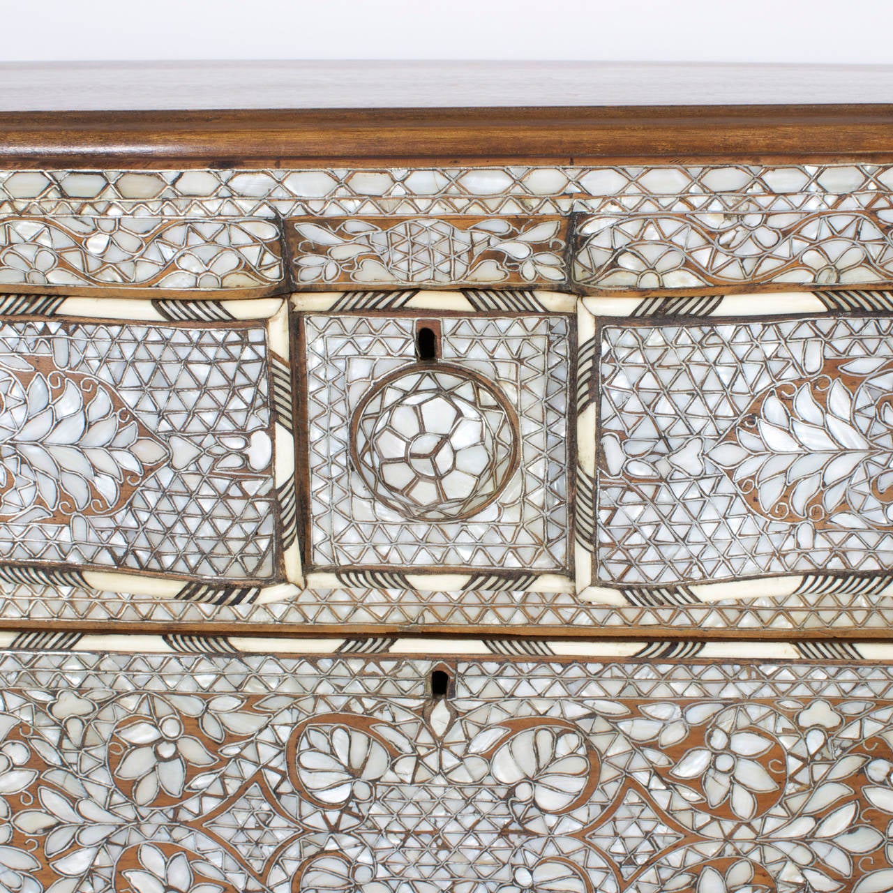 Moorish Exceptional Syrian Gentlemans Chest of Drawers