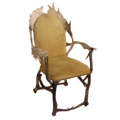  Horn or Antler Arm Chair