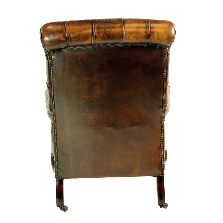 library chairs leather