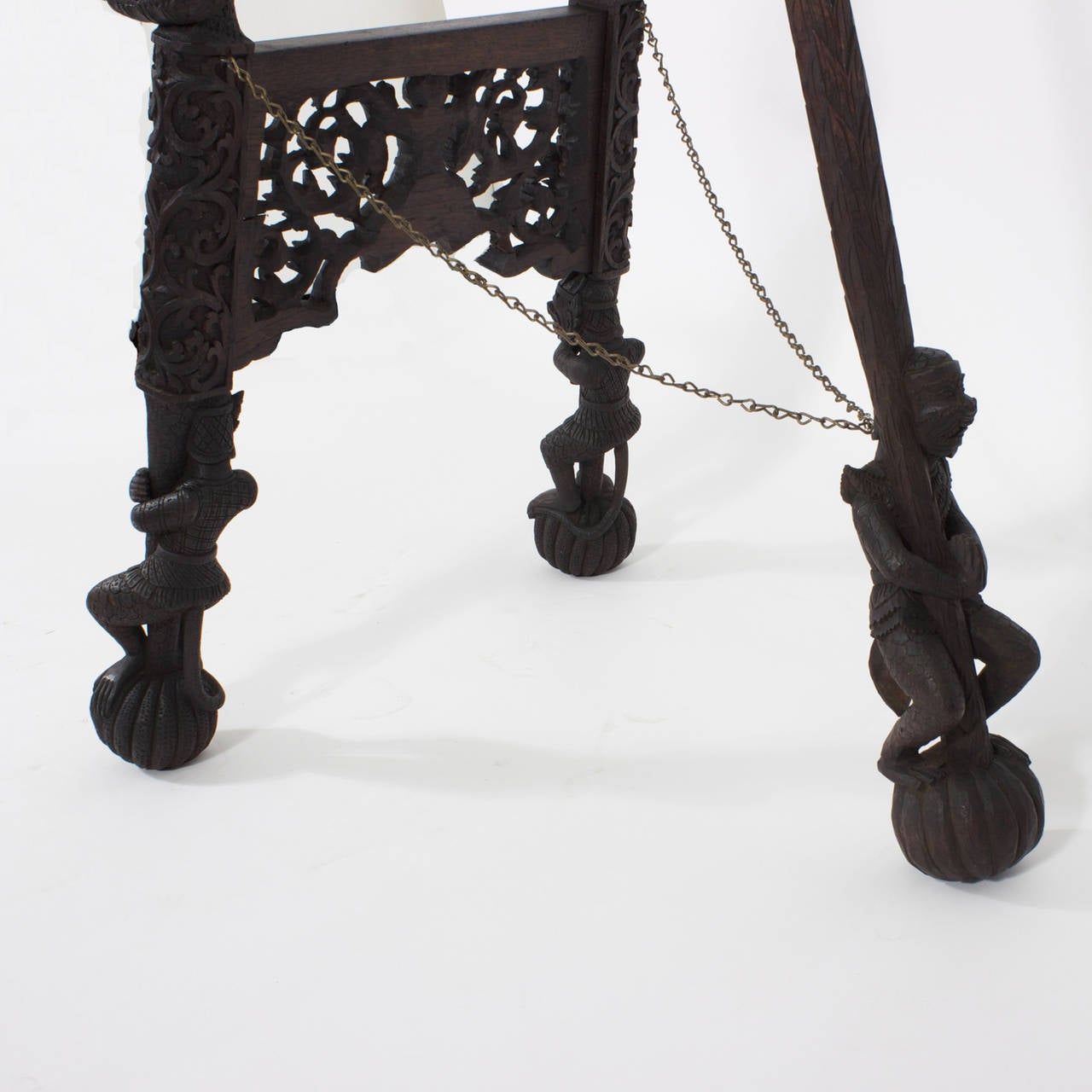 Rare 19th Century Anglo Indian Easel 4