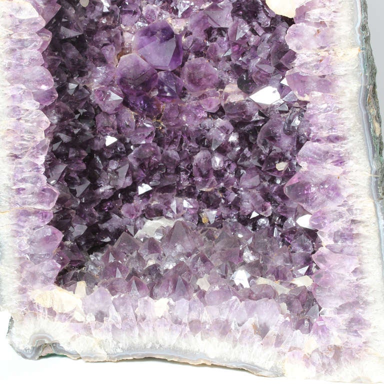 Large Amethyst Crystal Geode In Excellent Condition In Palm Beach, FL