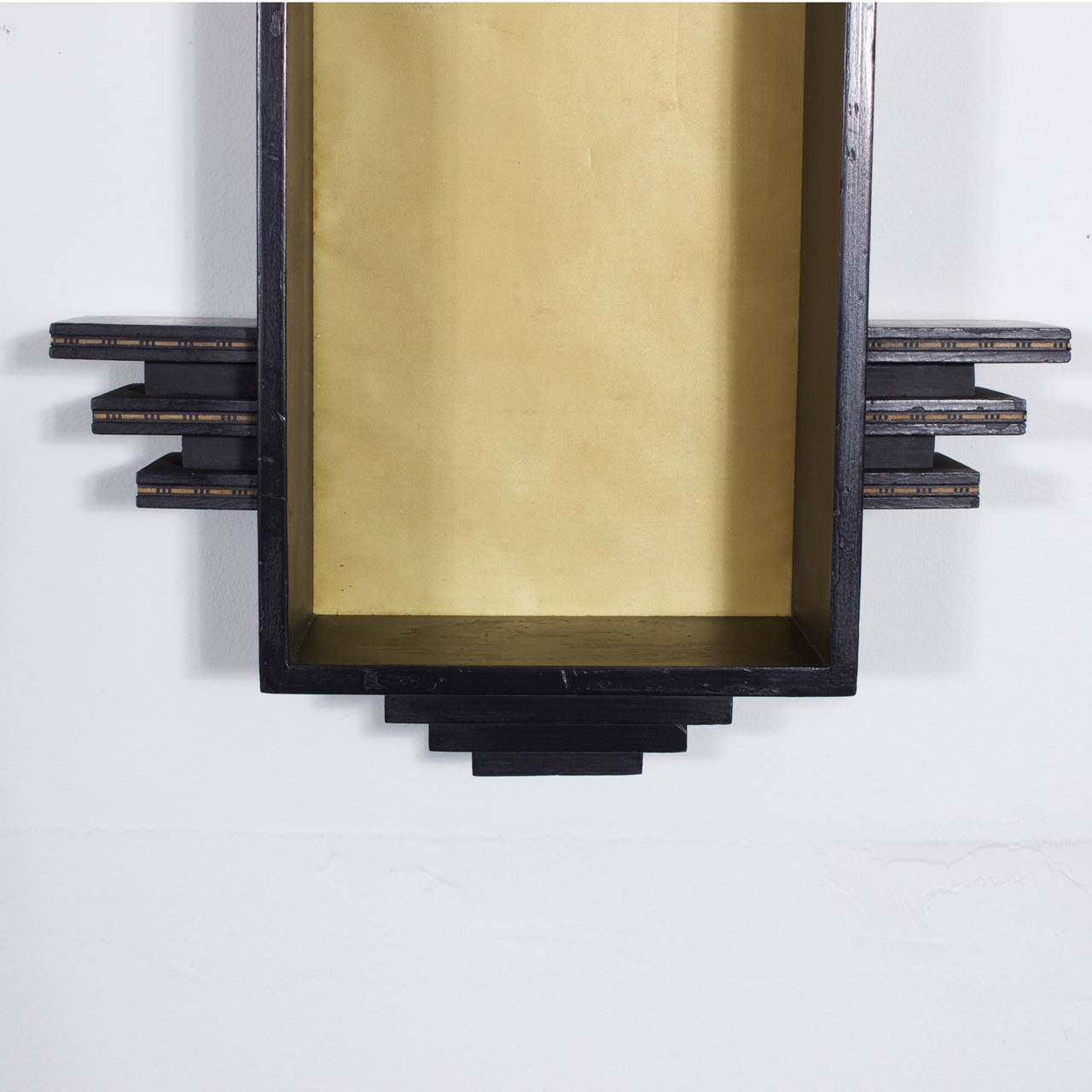 Pair of James Mont Style Asian Modern Wall Brackets In Excellent Condition In Palm Beach, FL