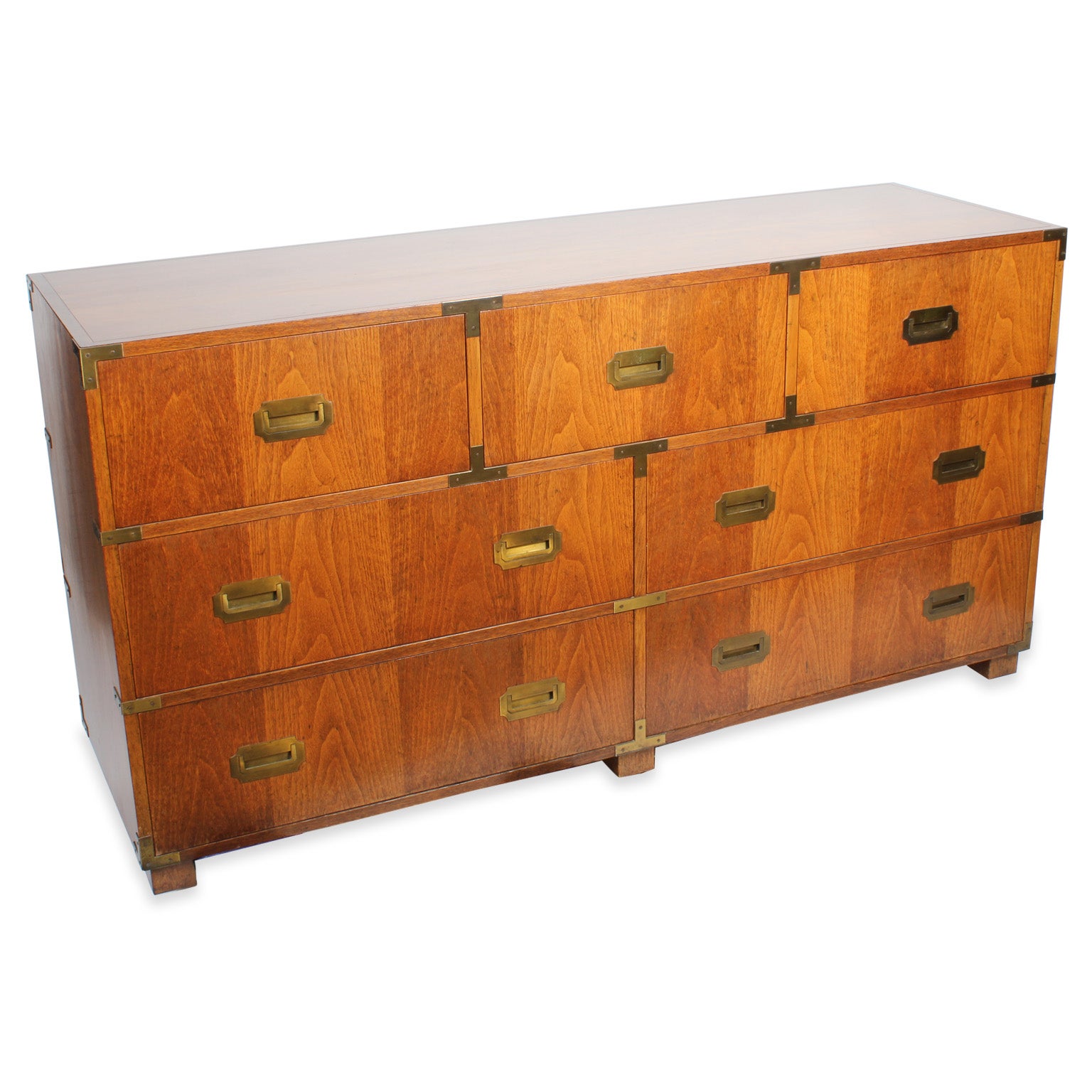 Campaign Style Long Dresser by Baker