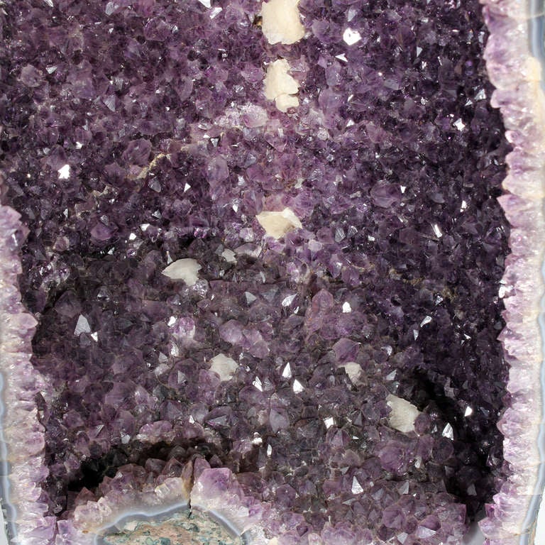 purple amethyst geode