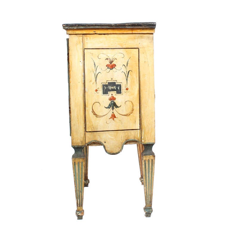 Late 18th C.or Early 19th C. Painted Italian Table In Good Condition In Palm Beach, FL