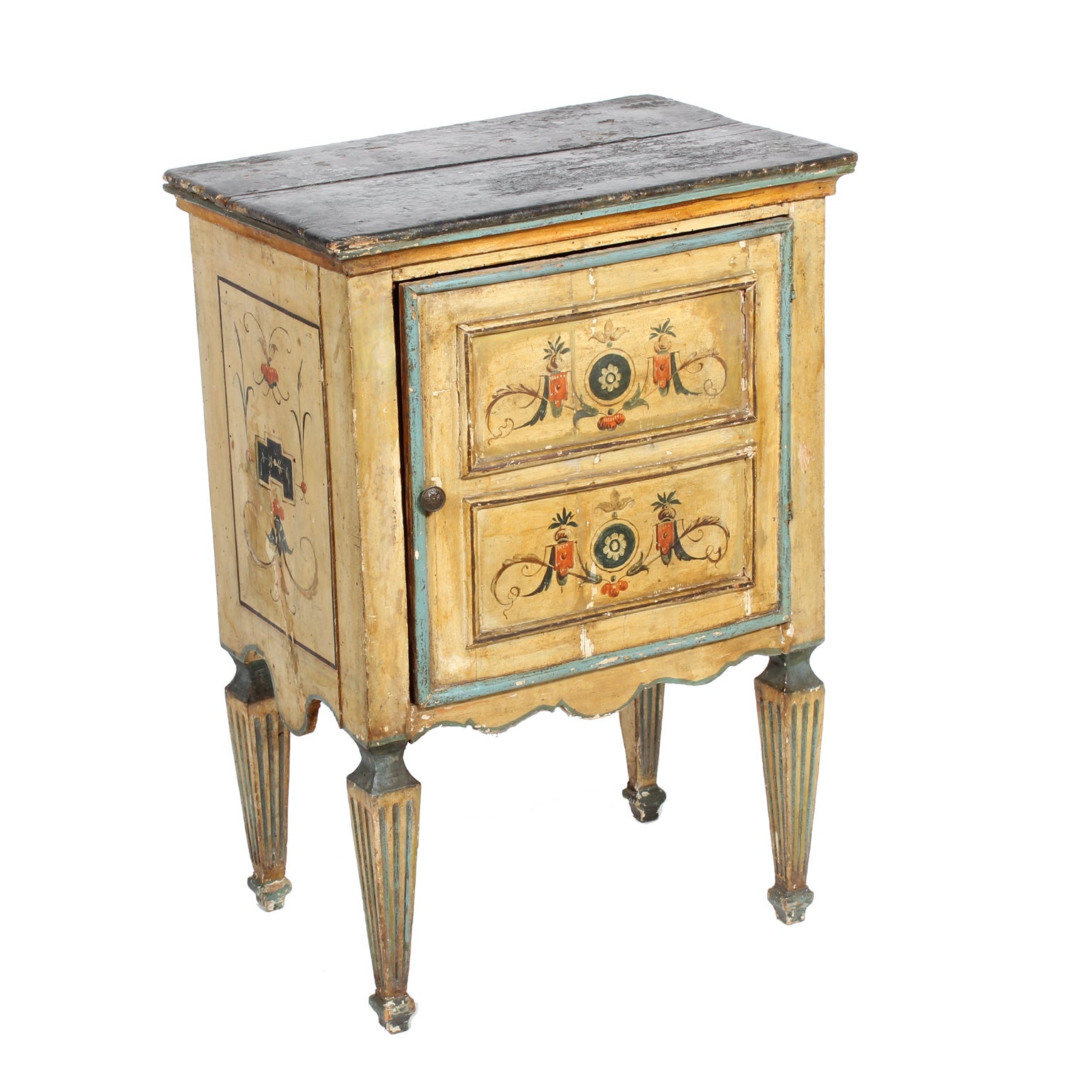 Late 18th C.or Early 19th C. Painted Italian Table