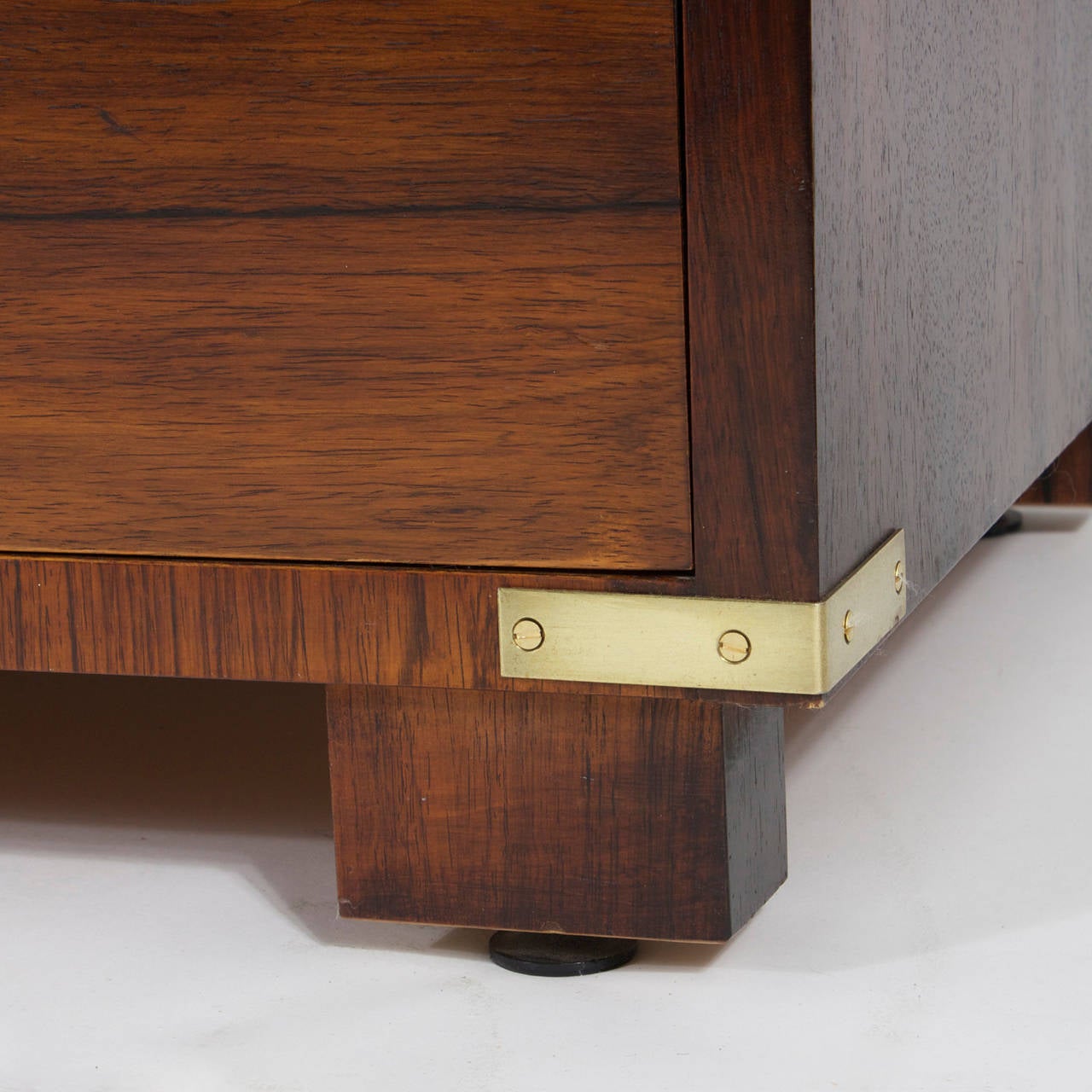 Rosewood Campaign Style Chest or Sideboard 2