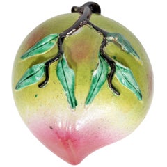 Unusual Large Chinese Altar Fruit Peach
