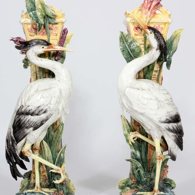 stork and heron dress