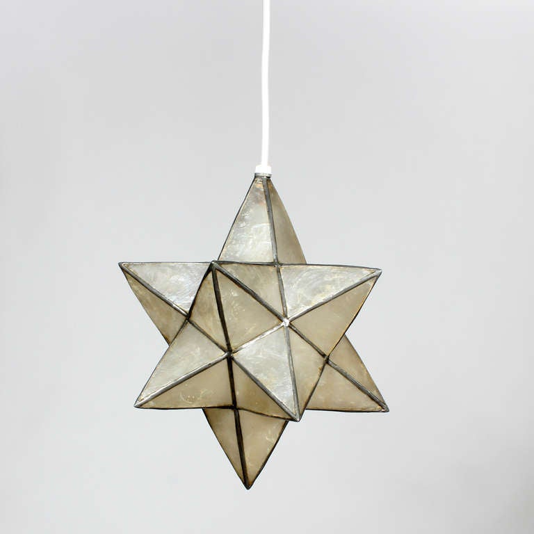 capiz pendant lights