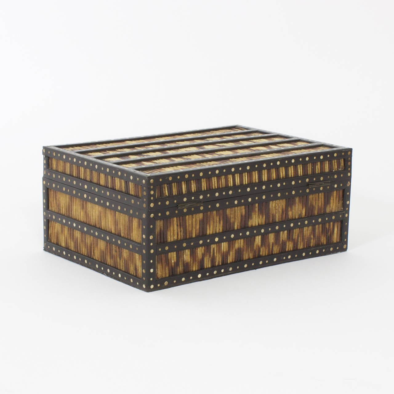 Anglo-Indian Quill Box In Excellent Condition In Palm Beach, FL