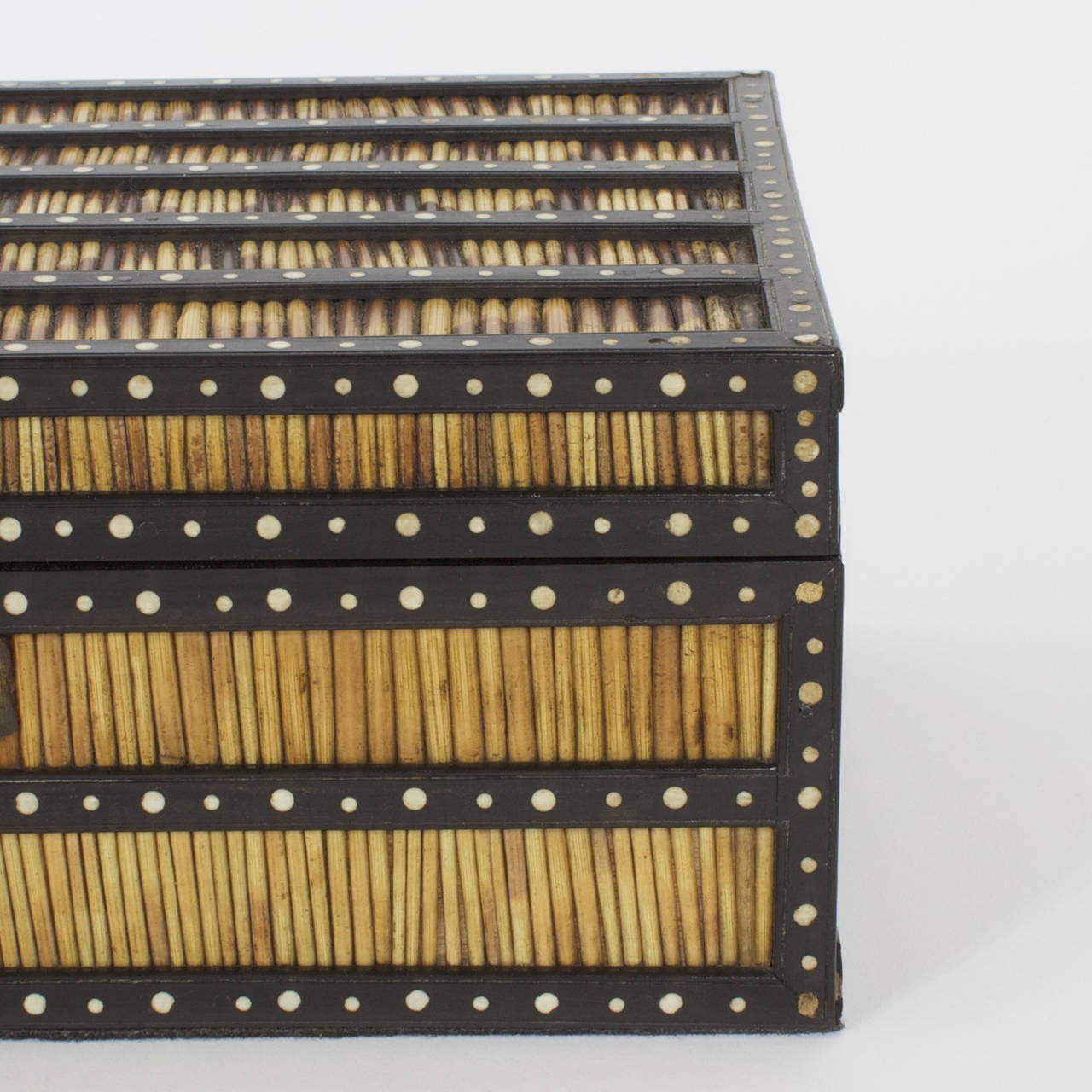 19th Century Anglo-Indian Quill Box