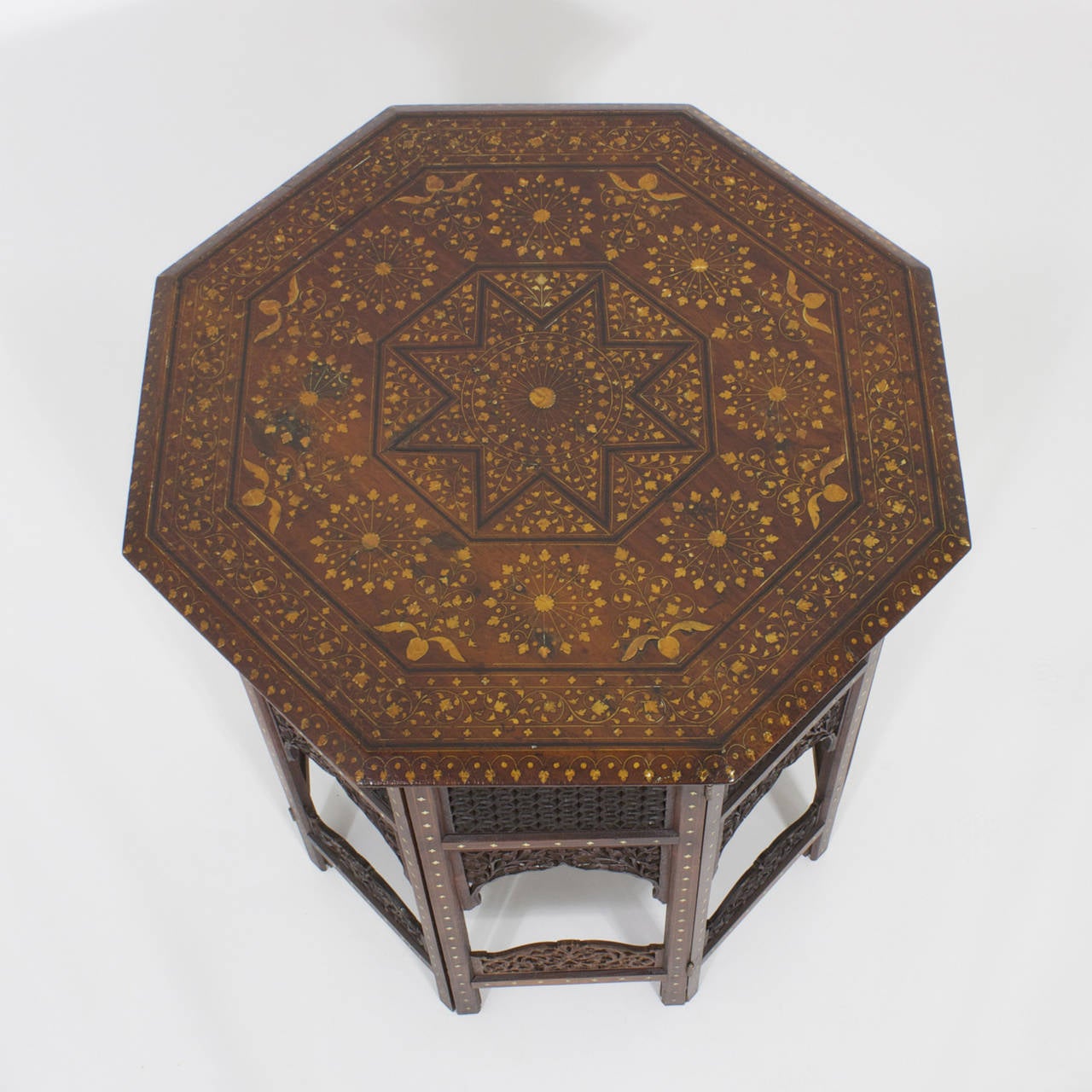 anglo indian folding table