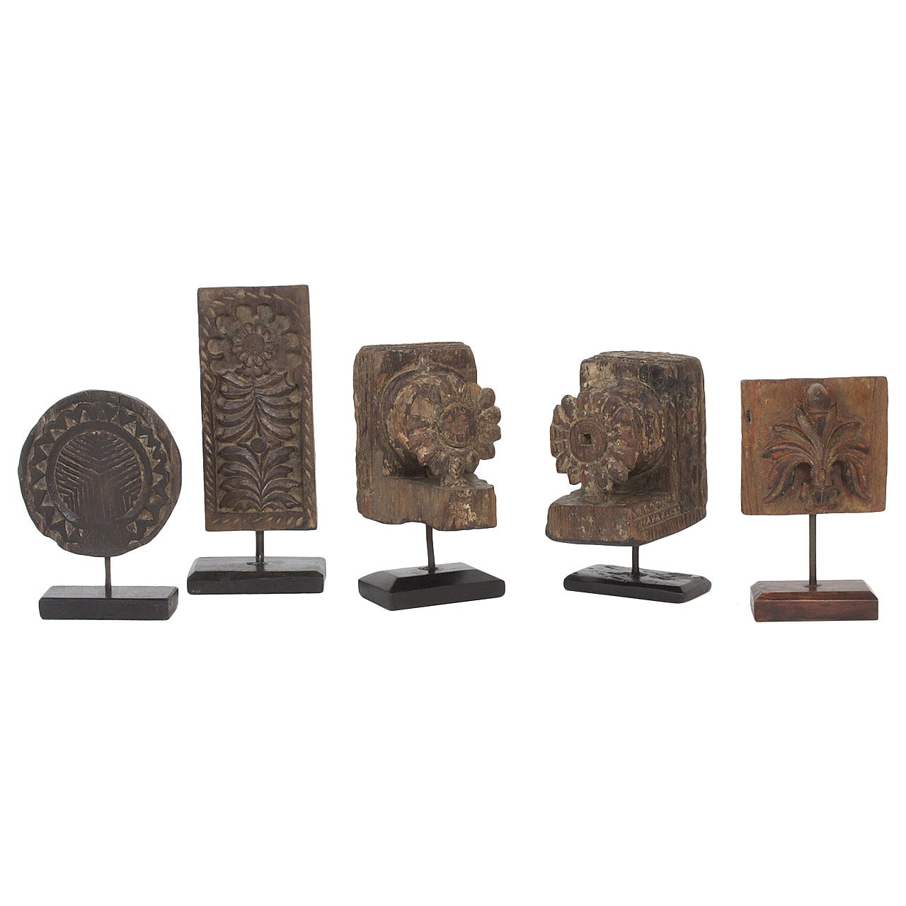 Group of Five Architectural Relics or Ornaments