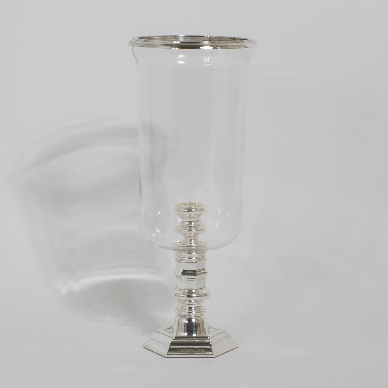 Pair of Ralph Lauren Hurricane Candleholders