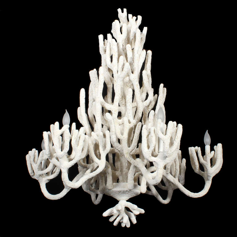 coral light fixture