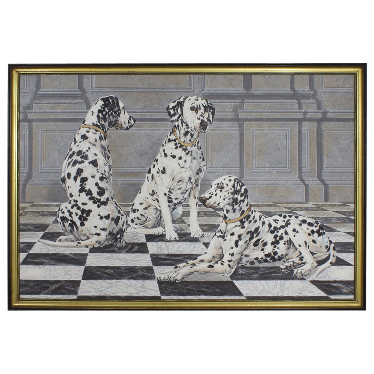 Dalmatian Painting 