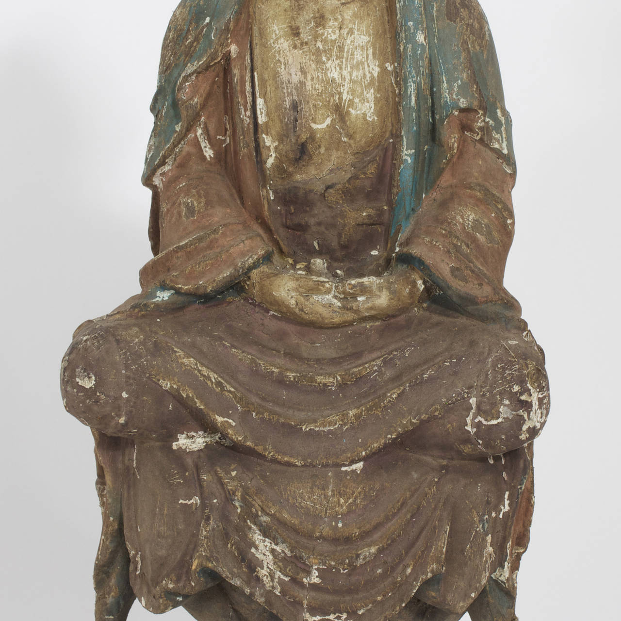 20th Century Carved Buddha Sculpture
