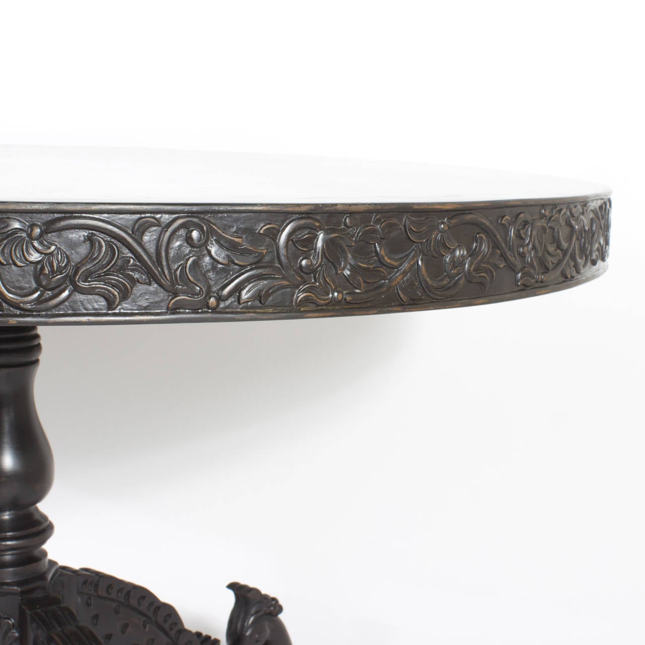 20th Century Anglo Indian Specimen Center Table