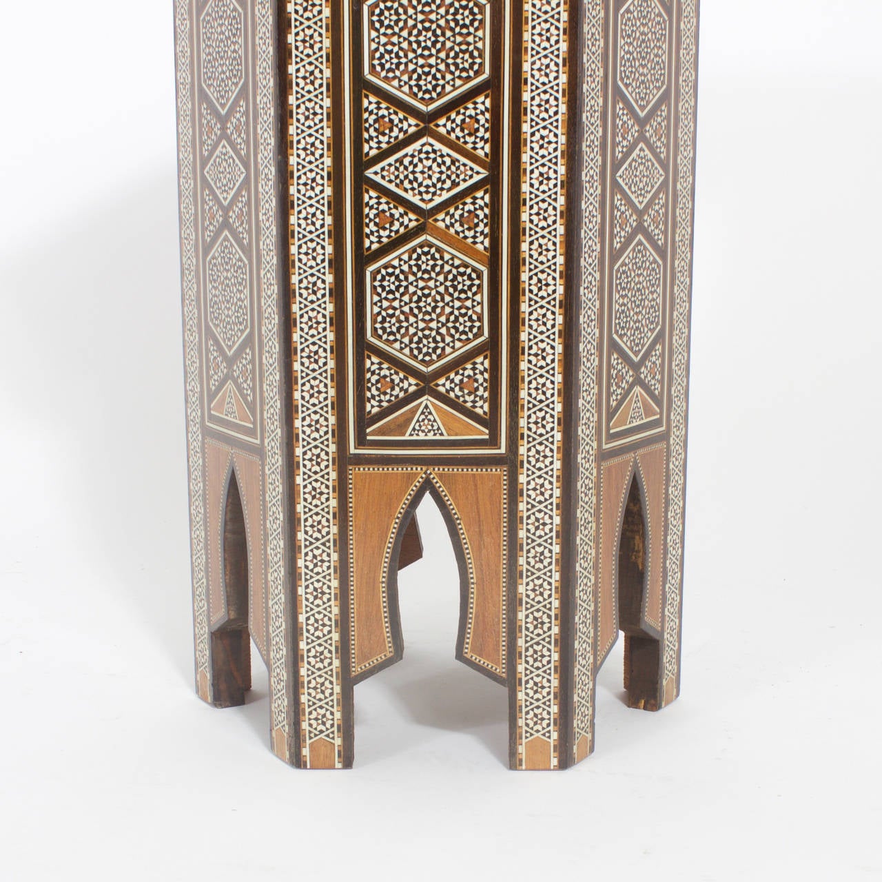 Pair of Syrian Hexagonal End Tables 3