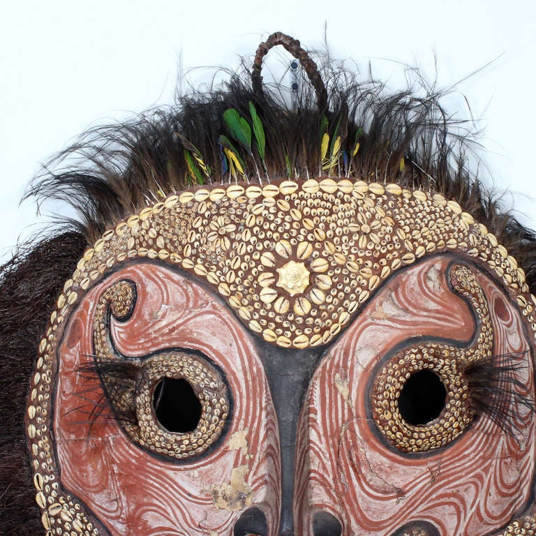 Stunning Huge New Guinea Sepik Style Mask at 1stdibs