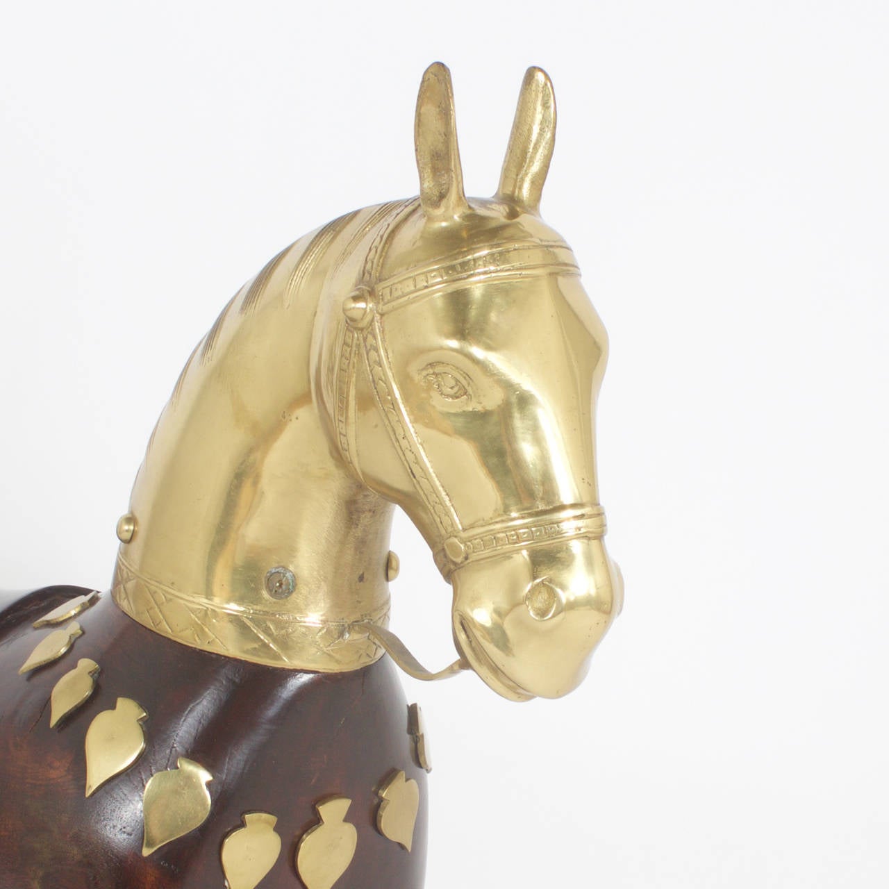 American Brass and Wood Racing Horse